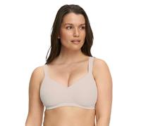 SUSA Damen BH ohne Bügel 8250 I Größen A-E I Bügelloser BH mit doppelt gemoldeten Cups & elastischer Spitze I Verstellbare Träger & Rückenverschluss I Bequemer Komfort-BH