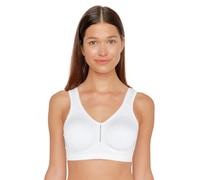 SUSA Damen BH ohne Bügel I Cremona BH 7761 I Komfort-BH mit gemoldeten Cups & Entlastungsträgern I Verstellbare Träger & Rückenverschluss I Stützender BH für optimalen Halt I Weiß, 90D