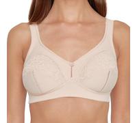 SUSA Damen BH ohne Bügel I Topsy Entlastungs BH 7395 I Größen B-E I Bügelloser BH mit 3-geteilten Cups & Stützblenden I Breite, gepolsterte Träger & Rückenverschluss I Komfort-BH mit Spitze