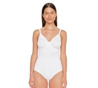 Susa Damen Body ohne Bügel BH, weiß, 80B