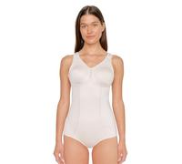 SUSA Damen Body ohne Bügel I Cremona 6532 I Komfort-Body mit gemoldeten Cups & Entlastungsträgern I Figurschmeichelnde Shapewear mit Halt I Verstellbare Träger & Hakenverschluss I Sand, 80C