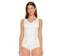 SUSA Damen Body ohne Bügel I Cremona 6532 I Komfort-Body mit gemoldeten Cups & Entlastungsträgern I Figurschmeichelnde Shapewear mit Halt I Verstellbare Träger & Hakenverschluss I Ivory, 75D