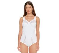 Susa Damen Body Latina 6538 ohne Bügel – Bequeme Shapewear Weiß 100D