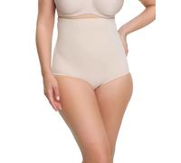 Miederhose hoch Beige 46