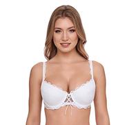 Susa Damen Push-Up BH 7667 (F / 100, Weiß (003))