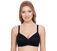 Susa Damen Susa Damen Ohne Bügel 8071 B gelloser BH, Schwarz (Schwarz 004), 85B EU