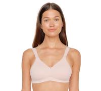 Susa BH Damen ohne Bügel Topsy I Damen-BHS mit vorgeformten Cups I Hoher, optimaler Halt I Aus strapazierfähigem Material I soft peach I 90B