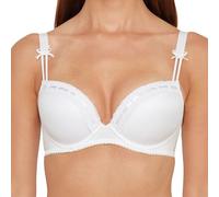 susa Dirndl-BH mit Satinband Weiß (Größe: 85 D) 85 D weiß