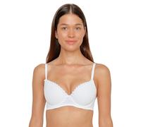 SUSA Dirndl-BH 8025 mit Bügel & Push-Up, verstellbare Träger, weiß 85A