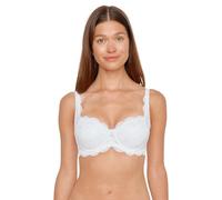 Susa Dirndl-BH 8033 – Push-Up mit Bügel, wattierte Cups, verstellbare Träger – Weiß 90A
