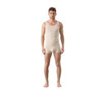 Susa Herren Tanitex Unterhemd, Pure beige, M