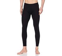 Susa Herren Thermounterwäsche - Angora Hose lang s8010060, Einfarbig, Gr. Medium, schwarz (schwarz s750)