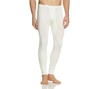 Susa Herren Thermounterwäsche - Angora Hose lang s8010060, Einfarbig, Gr. Medium, weiß (wollweiß s122)