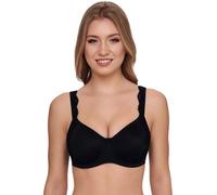 Minimizer-BH SUSA "London", Damen, Gr. 75, Cup G, schwarz, Obermaterial: 77% Polyamid, 23% Elasthan, unifarben, BHs Minimizer-BH, mit Bügeln (37957326-75) schwarz