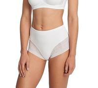 Susa Shaper Slip Milano I High Waist Unterhosen für Damen I Bauchweg Slip Damen I Unterwäsche mit Shaping Effekt I Formt Taille, Bauch & Po I Ivory I GR 40