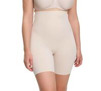 Susa Shapewear in Sand I Gr. 38 I Miederhose 5572 I Bauchweg-Hose Damen I Shaping-Shorts mit Clean-Cut Beinabschluss & hohem Bein I Shape-Wear mit Silikonbeschichtung am Bund I nahtlos & Blickdicht