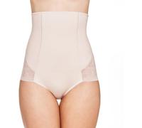 Susa Slip 5556 Highwaist Milano Damen – Shaping-Effekt, 86% Polyamid, Gr. 36, Nude