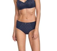 Susa Slip Damen Rhodos I Unterwäsche für Frauen I Slips mit taillenhohem Schnitt I Mikrofaser Damen Unterwäsche, elastisch und bequem sitzend I Twilight I GR 42