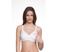 Susa Damen BH mit Stillfunktion (Ohne Bügel) 9794, Gr. 85B, Weiß (003)