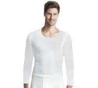 Sangora Herren-Unterhemd 1/1 A 8010050 – Angora & Baumwolle, langarm, wollweiß, Gr. XL