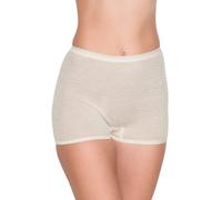 Sangora Woll-Pagenschlüpfer SUSA Damen – elastisch, hohe Wärmeisolation – Weiß XL