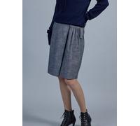 Susan's Fashion Wickelrock Cara aus leichtem Jeansstoff 100% Biobaumwolle Blau M
