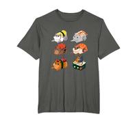 Sushi Arten Mit Katzen Reis Lachs Fisch Japan Kawaii T-Shirt