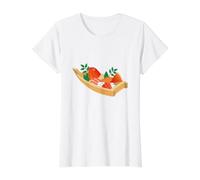 Sushi Boat Japanisches Essen Preisgünstiges Grafik-T-Shirt, Damen, Weiß, M