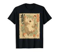 Sushi & Katze, Japanisches Essen, Kawaii & Vintage Harajuku Preisgünstiges Grafik-T-Shirt