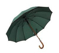 Susino 3516N hochwertiger Stockschirm 12-teilig mit Automatik - sturmsicher （ 117 Durchmesser ）/ Umbrella with fibergalss，windproof (Gruen)