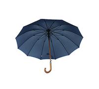 3516N SUSINO hochwertiger Stockschirm 12-teilig mit Automatik - sturmsicher （ 117 Durchmesser ）/ Umbrella with fibergalss，Windproof (Blau)