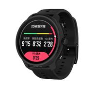 Suunto Race 2 49mm all black Performance-Uhr SS051200000 Edelstahlgehäuse, Silikonarmband