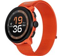 Suunto Run Coral Orange 45mm SS051112000 Leichte Sportuhr für Läufer Edelstahlgehäuse, Nylon-Textil Armband