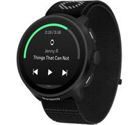 Suunto Suunto Run mit Nylonarmband GPS Uhr (Größe One Size, schwarz)