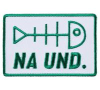 SV Werder Bremen Aufnäher - Fischkopp ... Na und - grünweiß | 7.5 x 5 cm | Patch | SVW - Plus Lesezeichen I love Bremen