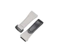 Svincoter 25-20 mm Canvas-Armband, passend for Richard Mille RM011 RM53 RM50-Serie, Schraub-Stil-Herrenuhrenarmband(Grey)