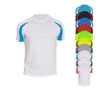 SW309 Starworld Kontrast Unisex T-shirt Shirt Fiesta Red XXL