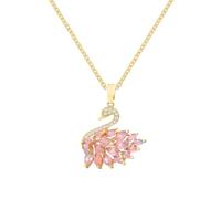 Swan Halskette für Vögel Schwan | Tierschmuck mit Schwanenanhänger Glänzend, Schwanenanhänger, Elegante verstellbare Halskette, verstellbare Schwanenhalskette, verstellbare Schwanenhalskette