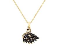 Swan Halskette für Vögel Schwan | Tierschmuck mit Schwanenanhänger Glänzend, Schwanenanhänger, Elegante verstellbare Halskette, verstellbare Schwanenhalskette, verstellbare Schwanenhalskette