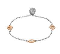 Swarovski Armband 5371191 Remix, weiss, rosé vergoldet