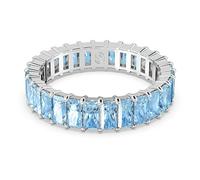 Swarovski Anillo Matrix 5661909 baguette azules