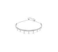 Swarovski Ariana Grande Collection, klare Kristalle und Perlen, Rhodium-Finish, Halsketten, Ohrringe und Armbänder, One Size, Zirkonia, Zirkonia