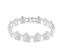 Ariana Grande x Swarovski Armband, Rundschliff, Blume, Weiß, Rhodiniert OS