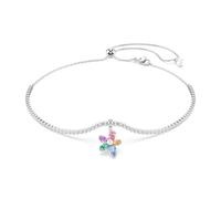 Ariana Grande x Swarovski Halsband, Verschiedene Schliffe, Blume, Mehrfarbig, Rhodiniert OS