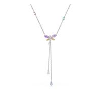 Ariana Grande x Swarovski Y-Halskette, Verschiedene Schliffe, Libelle, Mehrfarbig, Rhodiniert OS