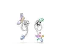 Ariana Grande x Swarovski Drop-Ohrhänger mit Ohrring Jacket, Verschiedene Schliffe, Libelle, Blume, Mehrfarbig, Rhodiniert OS