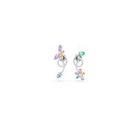 Ariana Grande x Swarovski Drop-Ohrhänger mit Ohrring Jacket, Verschiedene Schliffe, Libelle, Blume, Mehrfarbig, Rhodiniert OS