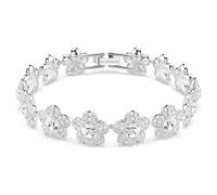 Ariana Grande x Swarovski Armband, Rundschliff, Blume, Weiß, Rhodiniert OS