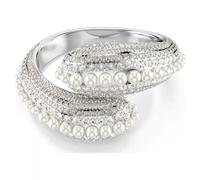 SWAROVSKI Armband Damen Sublima Armreif Kristallperle Weiß Rhodiniert 5700925