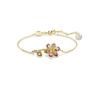 Idyllia Armband, Verschiedene Schliffe, Blume, Mehrfarbig, Goldlegierungsschicht OS